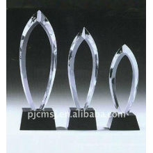 Wholesale pas cher personnalisé transparent cristal trophées et récompenses